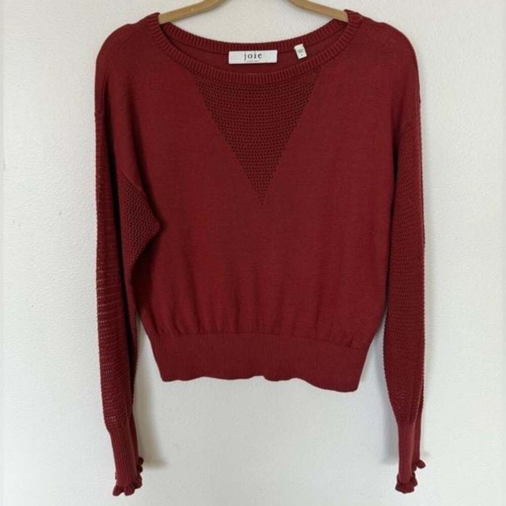 Joie - Lightweight Sweater - Rust - Sz M